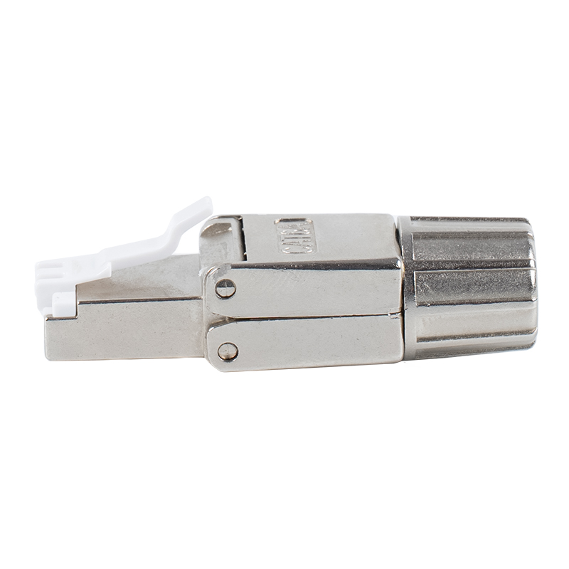 Cat6A Shielded Toolless RJ45 Connector RJ-G40S-1-C6A Cat6A Shielded Toolless RJ45 Connector RJ-G40S-1-C6A