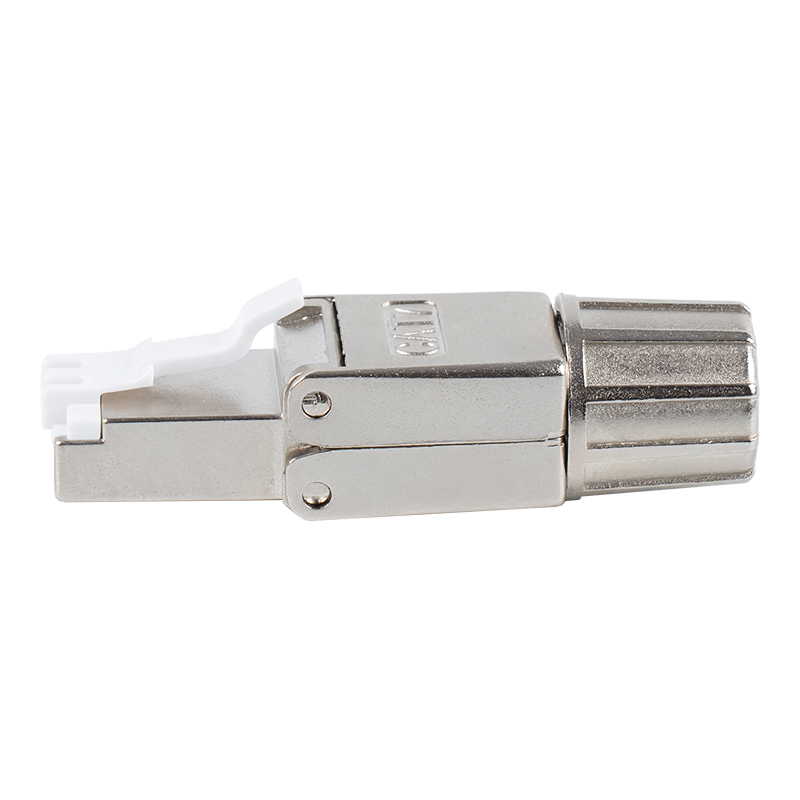 Cat7 Shielded Toolless RJ45 Connector RJ-G40S-1-C7 Cat7 Shielded Toolless RJ45 Connector RJ-G40S-1-C7