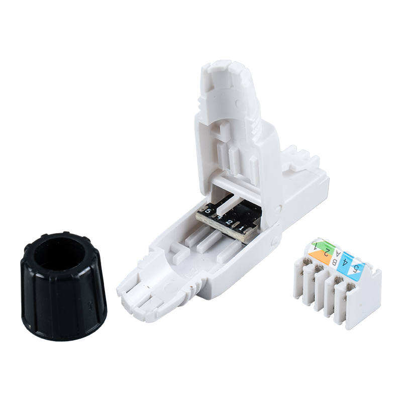 Cat6A obtentu Toolless RJ45 Connector(cum stupra) RJ-G40U-C6A Cat6A obtentu Toolless RJ45 Connector(cum stupra) RJ-G40U-C6A