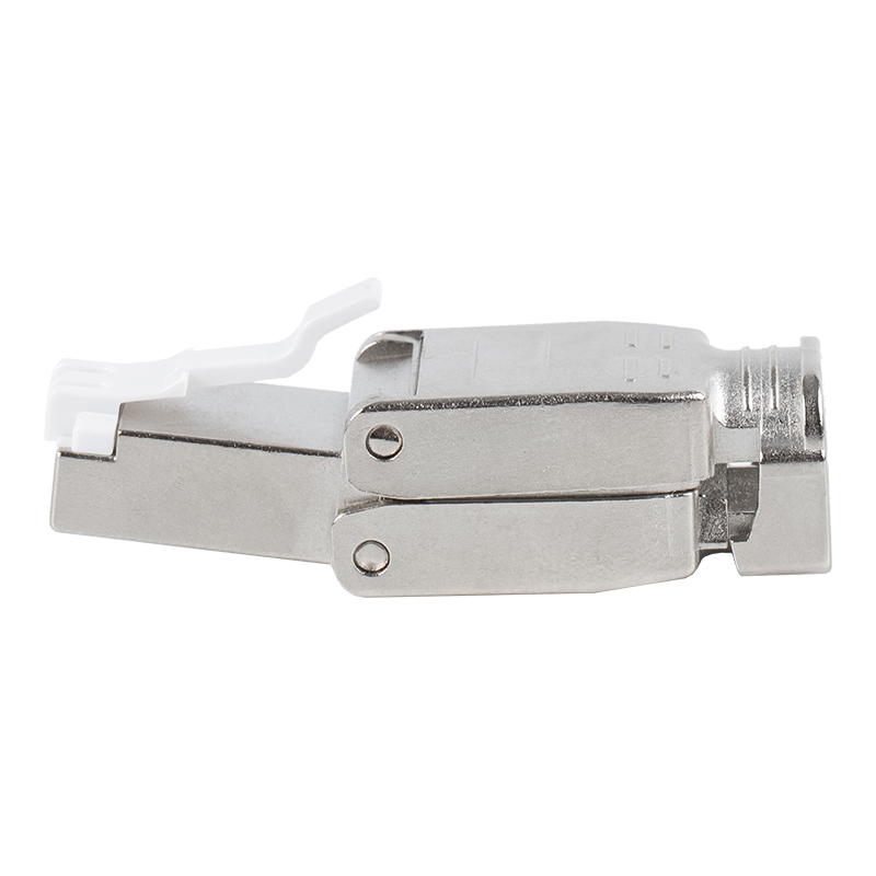 Cat6A Shielded ventilabis-down Type Toolless RJ45 Connector RJ-602S-1-C6A Cat6A Shielded ventilabis-down Type Toolless RJ45 Connector RJ-602S-1-C6A