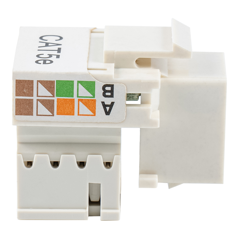 Cat6 obtentu XC° Keystone Jack cum duabus adapertis)SM-2011H8C5E Cat6 obtentu XC° Keystone Jack cum duabus adapertis)SM-2011H8C5E
