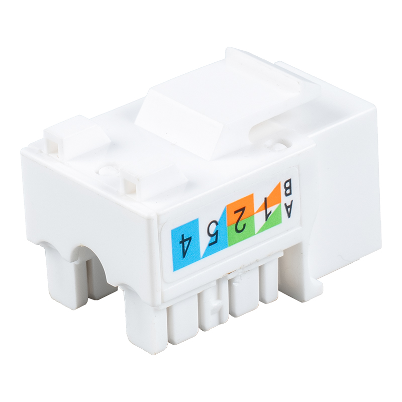 Cat5e obtentu 90° Modular Jack SM-2016H8C5E Cat5e obtentu 90° Modular Jack SM-2016H8C5E