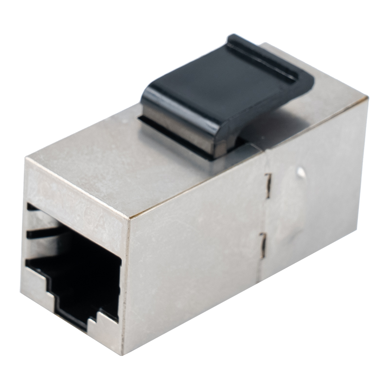 C6 Shielded RJ45 Inline Coupler cum plastic clip) SM-2034SC6 C6 Shielded RJ45 Inline Coupler cum plastic clip) SM-2034SC6