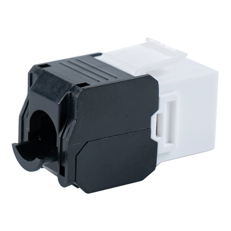 Cat6 obtentu 180° Toolless Modular Jack (type flip-open) SM-2336H8C6 Cat6 obtentu 180° Toolless Modular Jack (type flip-open) SM-2336H8C6