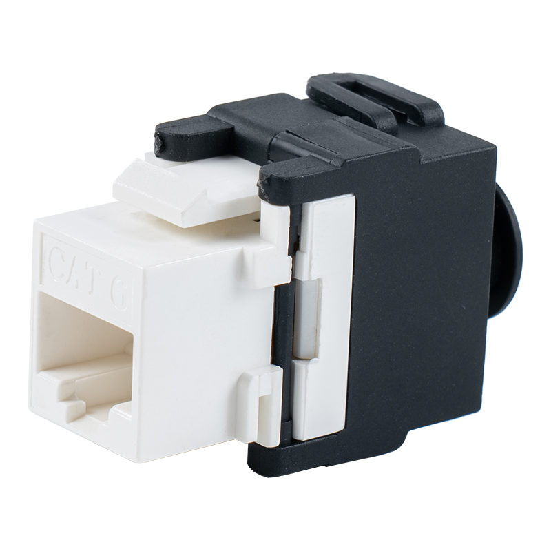 Cat6 obtentu 180° Toolless Modular Jack (type flip-open) SM-2336H8C6 Cat6 obtentu 180° Toolless Modular Jack (type flip-open) SM-2336H8C6