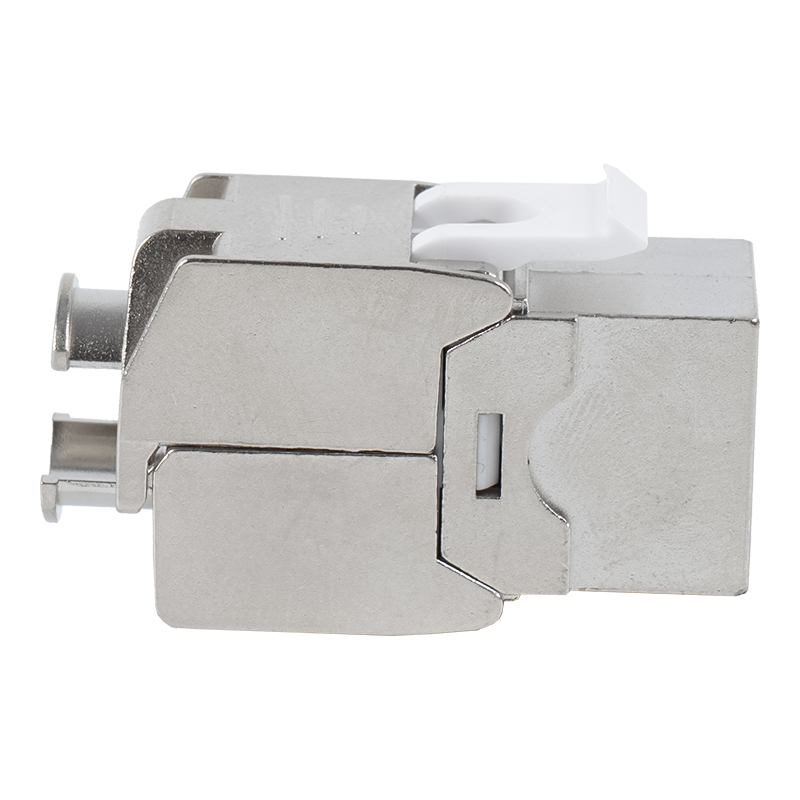 C6A Shielded 180° Tolless Keystone Jack (flip-open type) SM-2336SH8C6A C6A Shielded 180° Tolless Keystone Jack (flip-open type) SM-2336SH8C6A