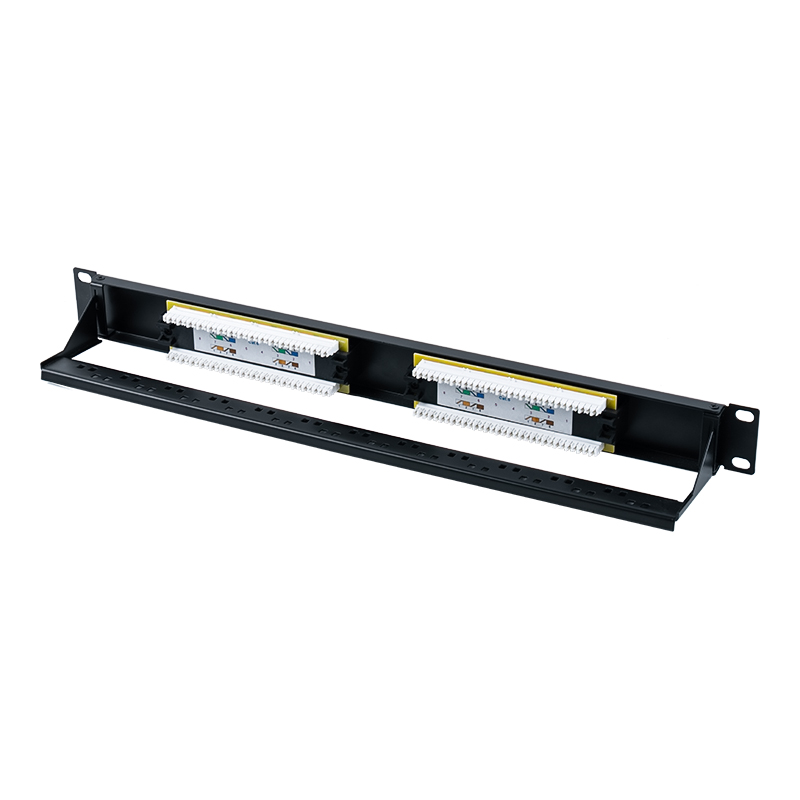 Categoria 6 19-inch 1U Obtentu 16-Portus Patch Panel (Dual-proposito IDC) SP-3224D16-C6 Categoria 6 19-inch 1U Obtentu 16-Portus Patch Panel (Dual-proposito IDC) SP-3224D16-C6