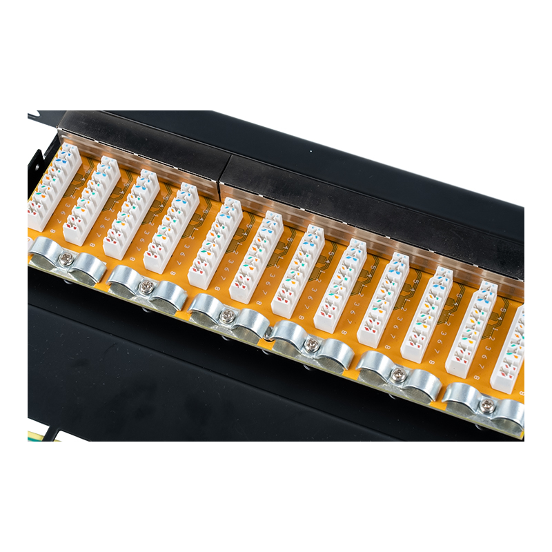 Numerus 6 10-inch 1U munitus 12-portus panni tabulae SP-350SK12-C6 Numerus 6 10-inch 1U munitus 12-portus panni tabulae SP-350SK12-C6