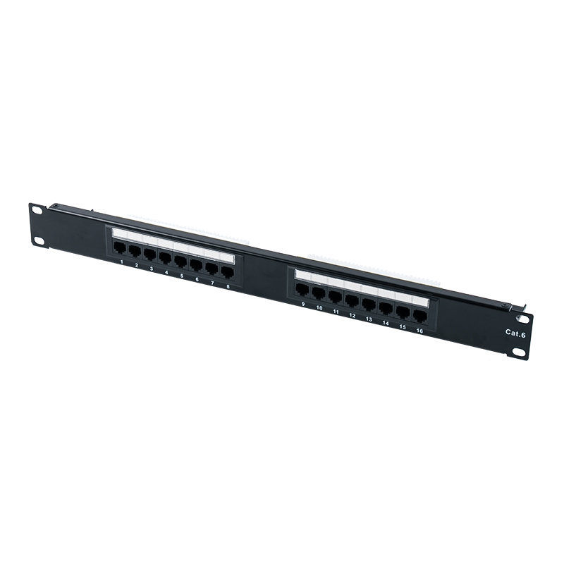 Cat6e 19-inch 1U obtentu 24-Portus Patch Panel (Dual-proposito IDC) SP-3310D24-C6A Cat6e 19-inch 1U obtentu 24-Portus Patch Panel (Dual-proposito IDC) SP-3310D24-C6A