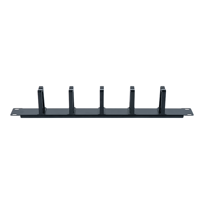 19-inch 1U cable procuratio eculei (5 annuli plastici) SP-3627B-1U