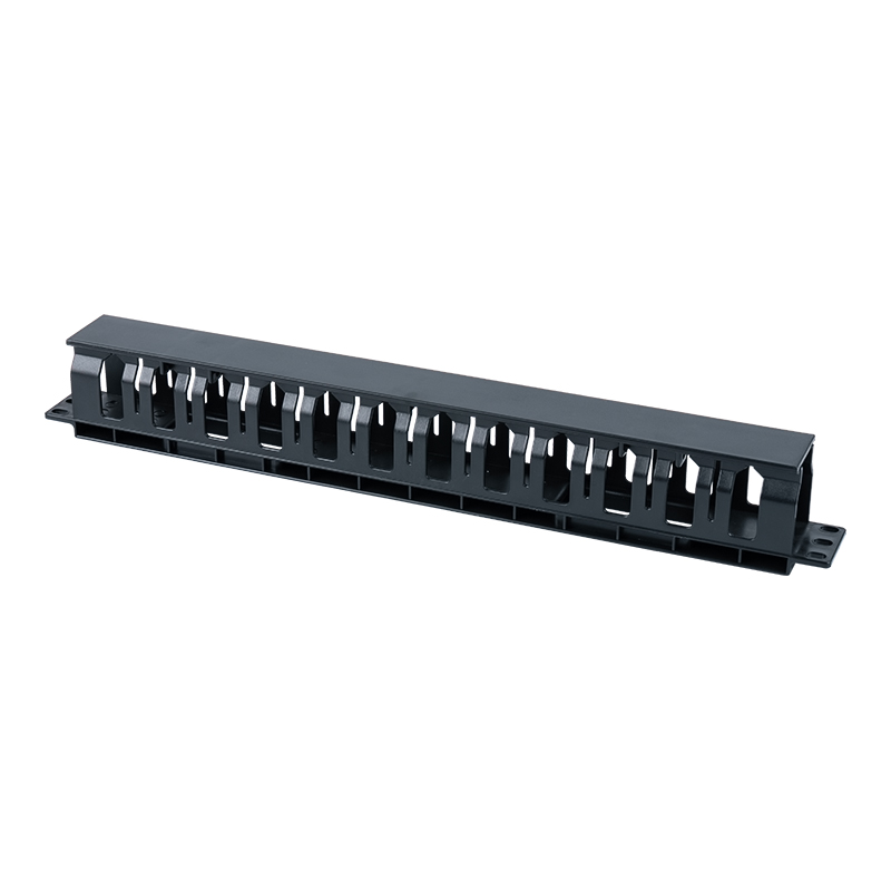 119-inch 1U Plastic Cable Management Sta (12 Portus) SP-3649-1U