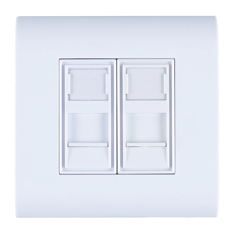 80-type Blank Wall Plate with 2 Openings SW-4226A SW-428A