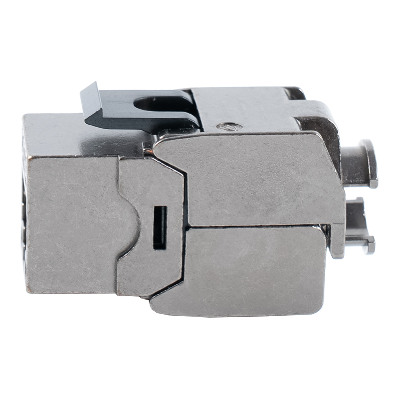 C6A Shielded 180° Tolless Keystone Jack (flip-open type) SM-2336SH8C6A C6A Shielded 180° Tolless Keystone Jack (flip-open type) SM-2336SH8C6A