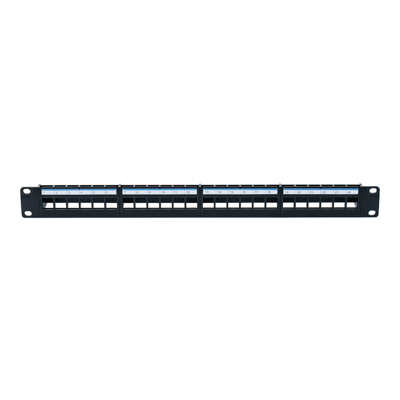 19-inch 1U 24-portum obtentu eculeo (caeruleo plastic cardboard) SP-3401-24P 19-inch 1U 24-portum obtentu eculeo (caeruleo plastic cardboard) SP-3401-24P