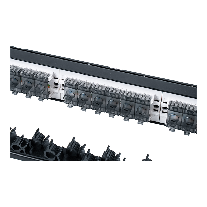 19-inch 1U 24-portus obtentu eculeo (flip-top plastic window) SP-3405-24P 19-inch 1U 24-portus obtentu eculeo (flip-top plastic window) SP-3405-24P