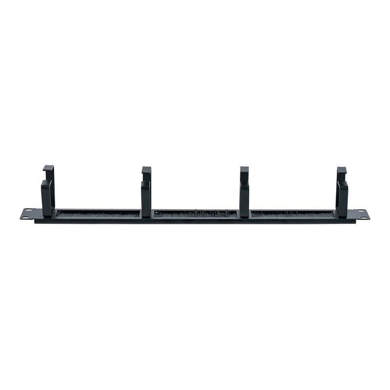 19-inch 4-Ring Plastic Cable Management Panel (with Brush) SP-3804-1U 19-inch 4-Ring Plastic Cable Management Panel (with Brush) SP-3804-1U